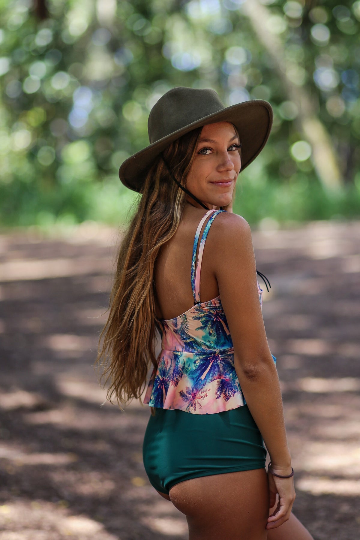 Peplum Twist (Top Only)- WAREHOUSE SALE