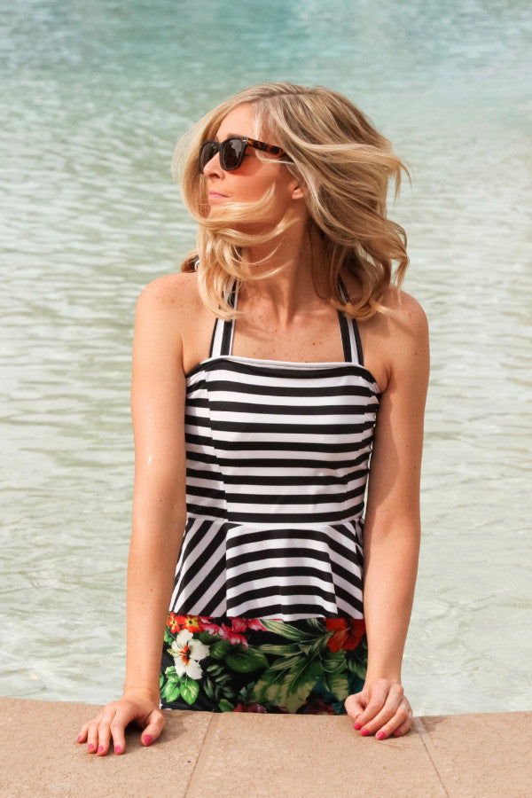 Poppy Peplum (Top Only)- WAREHOUSE SALE